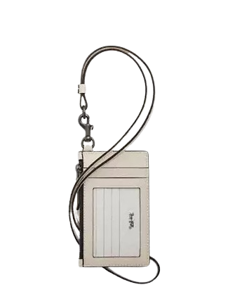 Coach Zip Lanyard Card Case