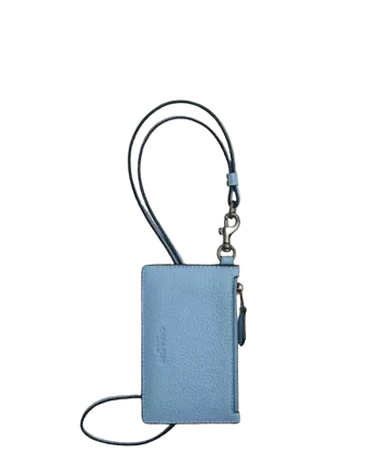 Coach Zip Lanyard Card Case