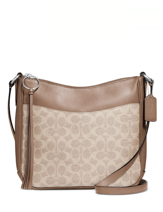 Coach Coated Canvas Signature Chaise Crossbody