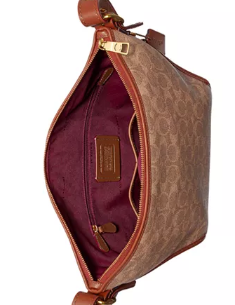 Coach Coated Canvas Signature Dufflette