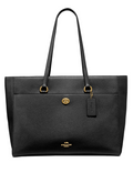 Coach Leather Folio Tote