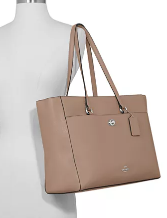 Coach Crossgrain Leather Folio Tote