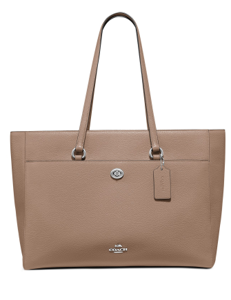 Coach Crossgrain Leather Folio Tote