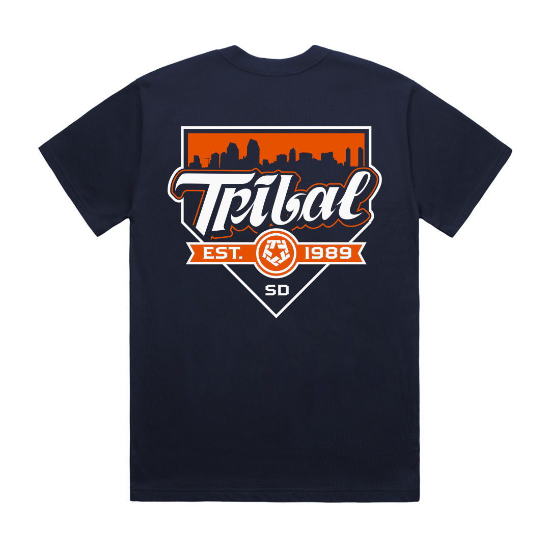 DIAMOND - NAVY T-SHIRT