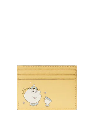 Kate Spade New York Disney X Kate Spade New York Beauty And The Beast Small Slim Card Holder
