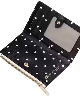 Kate Spade New York Disney X Kate Spade New York Minnie Small Slim Bifold Wallet