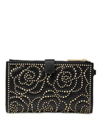 Michael Michael Kors Double Zip Studded Adele Wristlet