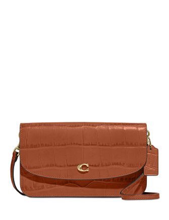 Coach Embossed Croc Hayden Crossbody