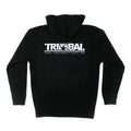 FONT LOGO - Black Men's Zip hoodie