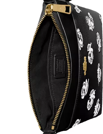 Coach Floral Print Kitt Crossbody