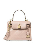 Michael Michael Kors Gramercy Chain Embossed Leather Top Handle Satchel