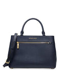 Michael Michael Kors Hailee Crossgrain Leather Satchel