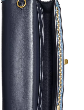Coach Hayden Leather Crossbody with Webbed Strap