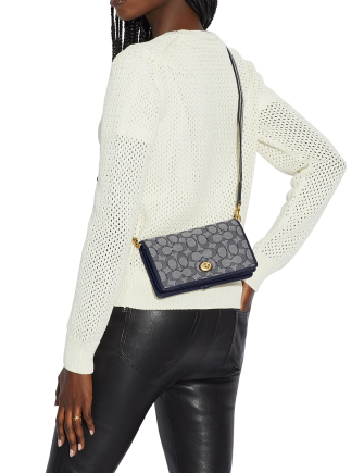 Coach Hayden Signature Jacquard Crossbody