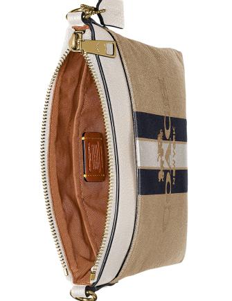 Coach Horse And Carriage Jacquard Kitt Crossbody