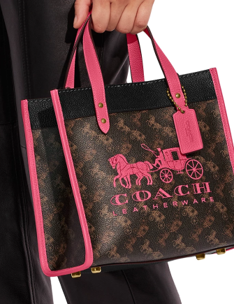 Coach Horse and Carriage Field Tote 22
