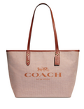 Coach Horse & Carriage Jacquard City Tote