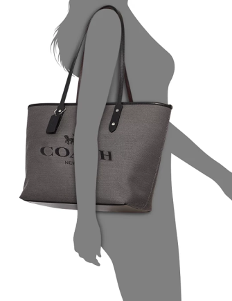 Coach Horse & Carriage Jacquard City Tote