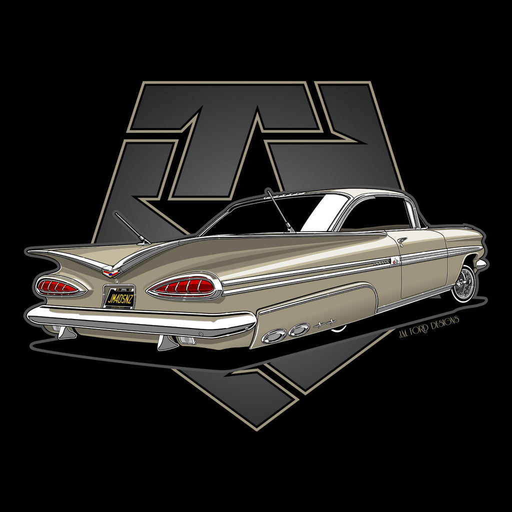 JM FORD 59 IMPALA- Men's T Shirt