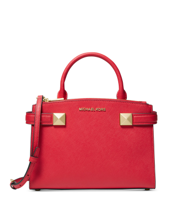 Michael Michael Kors Karla Small East West Leather Satchel