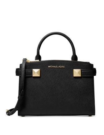 Michael Michael Kors Karla Small East West Leather Satchel
