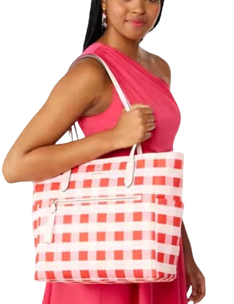 Kate Spade New York Chelsea Gingham Tote