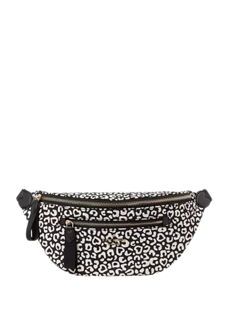Kate Spade New York Chelsea Leopard Heart Belt Bag