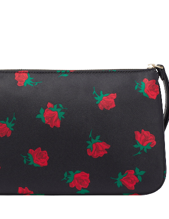 Kate Spade New York Chelsea Rose Toss Printed Medium Wristlet Pouch