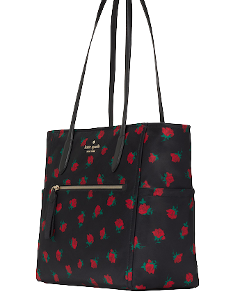 Kate Spade New York Chelsea Rose Toss Printed Tote