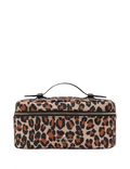 Kate Spade New York Chelsea Spotted Leopard Travel Cosmetic Bag