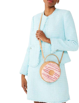 Kate Spade New York Coffee Break 3D Donut Crossbody