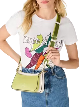 Kate Spade New York Duet Colorblock Saffiano Leather Crossbody