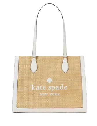 Kate Spade New York Ellie Straw Large Tote