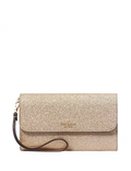 Kate Spade New York Glimmer Medium Flap Wristlet