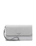 Kate Spade New York Glimmer Medium Flap Wristlet