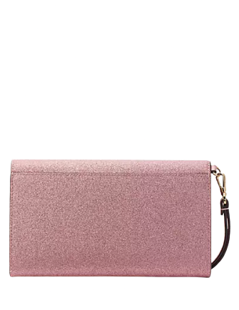 Kate Spade New York Glimmer Medium Flap Wristlet