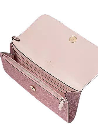 Kate Spade New York Glimmer Medium Flap Wristlet