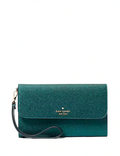 Kate Spade New York Glimmer Medium Flap Wristlet