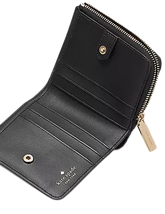 Kate Spade New York Glimmer Boxed Small L-zip Wallet