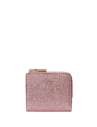 Kate Spade New York Glimmer Boxed Small L-zip Wallet