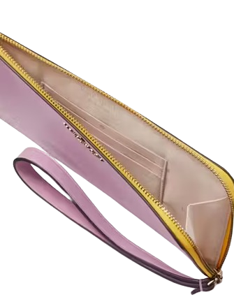Kate Spade New York Lucy Bicolor Medium L Zip Wristlet