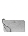 Kate Spade New York Lucy Glitter Medium L-Zip Wristlet