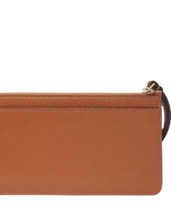 Kate Spade New York Lucy Pebbled Leather Medium L-zip Wristlet