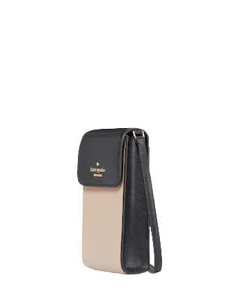 Kate Spade New York Madison Colorblock Saffiano Leather North South Flap Phone Crossbody