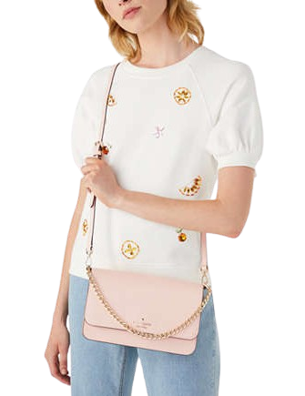Kate Spade New York Madison Saffiano Leather Flap Convertible Crossbody