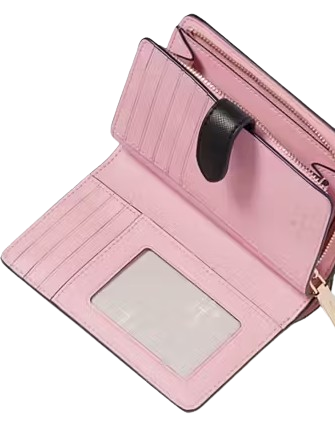 Kate Spade New York Madison Floral Waltz Medium Compact Bifold Wallet
