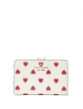 Kate Spade New York Madison Heartfelt Geo Boxed Medium Compact Bifold Wallet