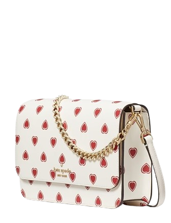 Kate Spade New York Madison Heartfelt Geo Flap Crossbody