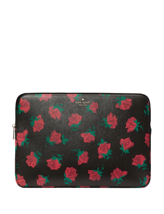Kate Spade New York Madison Rose Toss Printed Laptop Sleeve