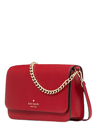 Kate Spade New York Madison Saffiano Leather Flap Convertible Crossbody